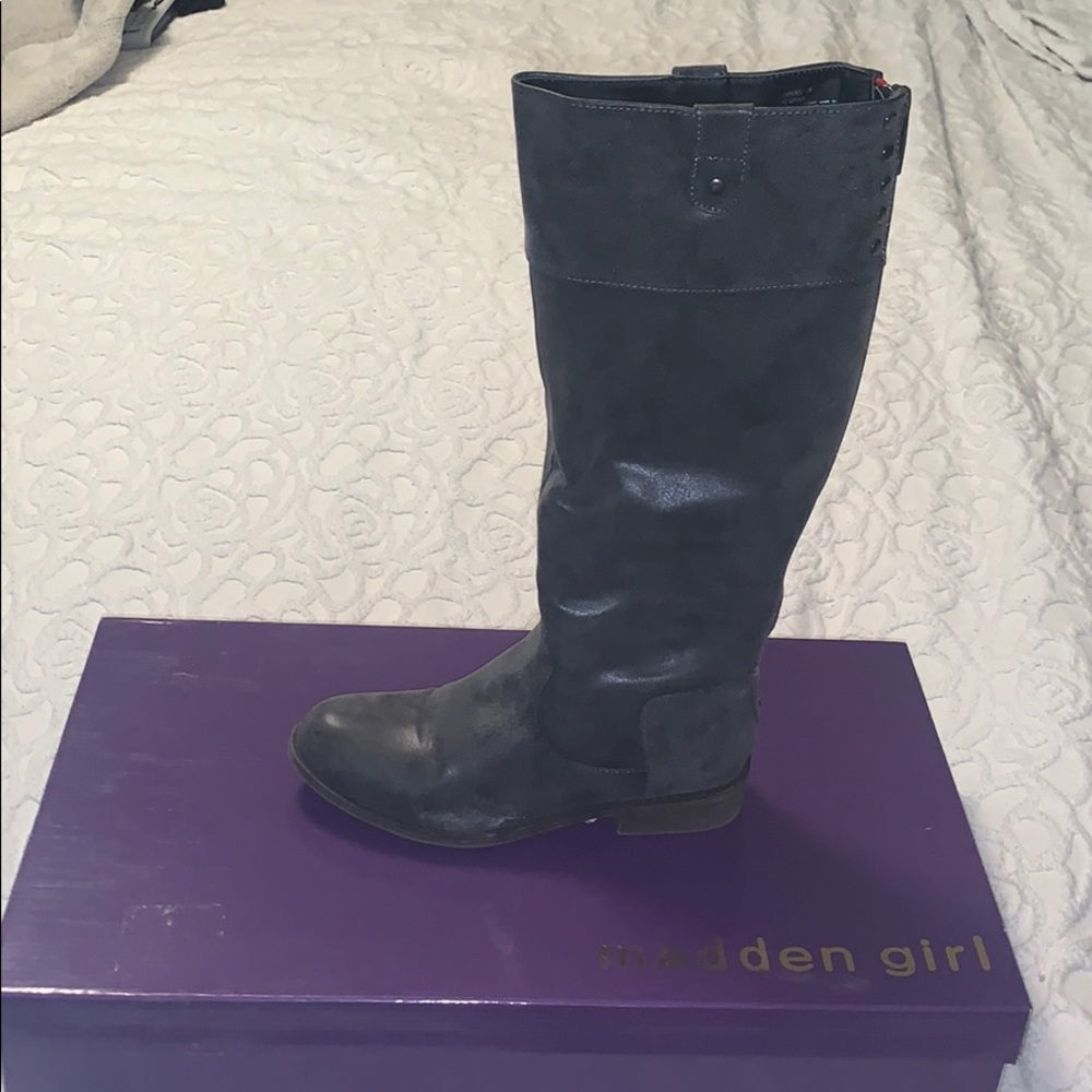 Madden Girl Knee High Boots
